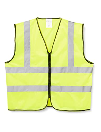 Supertouch 32341 Zipped Hi Vis Vest, Small, Yellow - Maison & Cuisine Amazon Royaume-Uni à 6.34€