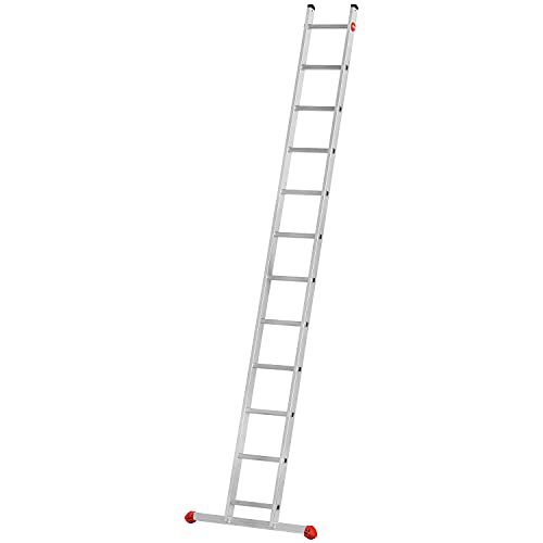 Echelle Simple 12 échelons 3,4m/4,3m en alu Professionnelle... en promo à 114,62€ (-52%) sur Amazon FR