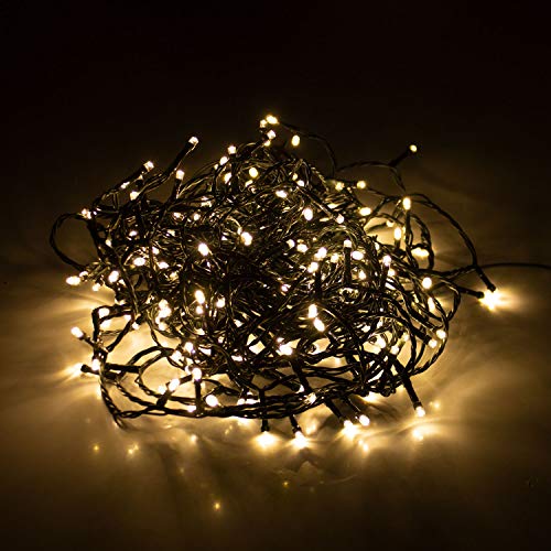 Unbekannt 71192 Guirnalda Fija 240 Leds Luz Calida, Verde... - Bon plan à 9.32€
