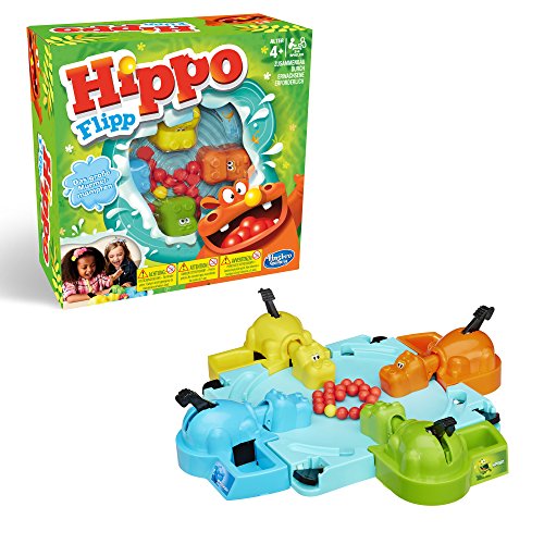 Hasbro Gaming 98936398 - Hippo Flipp Kinderspiel - Toys & Games Amazon Germany à 16.98€