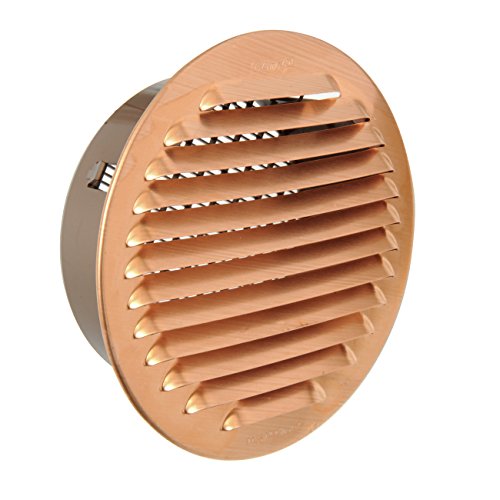 La ventilation gtrp125r-y Grille ronde à encastrer, cuivre... - Jardin & Extérieur Amazon France à 34.96€
