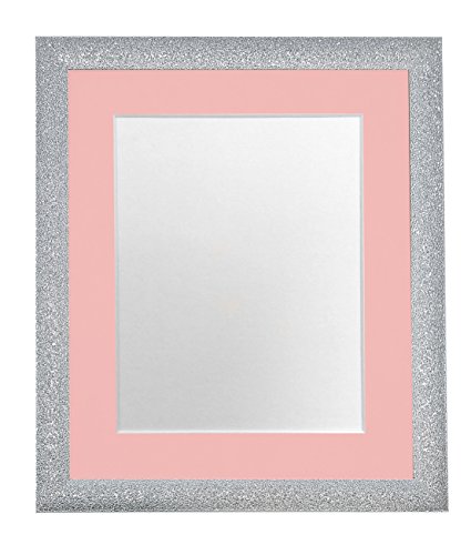 FRAMES BY POST Glitz Silver Picture Photo Frame with Pink... - Maison & Cuisine Amazon Royaume-Uni à 10.54€