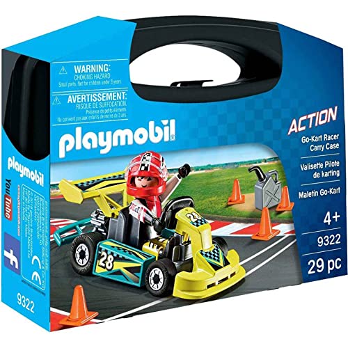 Playmobil 9322 Action Go-Kart Racer Small Carry Case - Jouets & Jeux Amazon Royaume-Uni à 4.50€