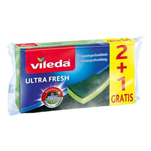 Vileda Estro.Verde C/Espon.2+1 en promo à 3,12€ (-62%) sur Amazon FR