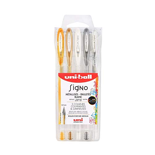 Mitsubishi Pencil - 5 Stylos Rollers Encre Gel - Uni-Ball... en promo à 10,34€ (-39%) sur Amazon FR
