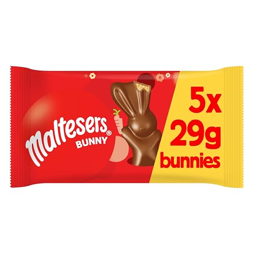 Maltesers Multipack Chocolate Bunny 5 x 29g - Perfect for... - Beauté & Parfums Amazon Royaume-Uni à 1.75€