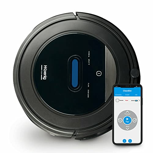 H.Koenig Aspirateur Robot connecté WiFi+ Laveur serpillière... - High-Tech & Électronique Amazon France à 158.14€