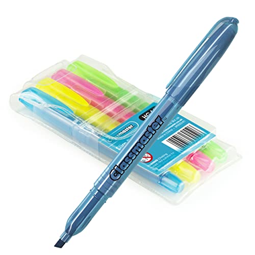 SHOW-ME Classmaster Slim Highlighters Pens, 10 Pack of Neon... - Maison & Cuisine en promo à 1.79€