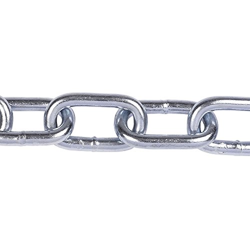 Sterling WZ4026L2 Welded Steel Chain, Bright Zinc,4 x 26mm... - Home & Kitchen Amazon UK à 6.86€