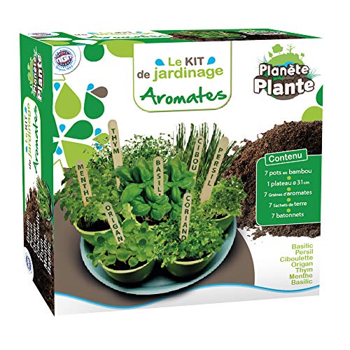 PLANETE PLANTE- 7 vasi biodegradabili in bambù e Semi, da... - Jardin & Extérieur en promo à 7.71€