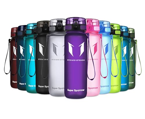 Super Sparrow Bouteille d'eau - Gourde - 500ml - sans BPA... - Sports & Fitness Amazon France à 12.69€