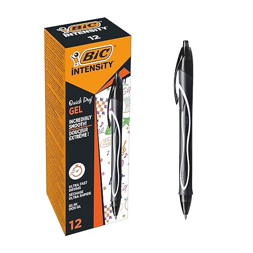 BIC Gel-ocity Quick Dry Ballpoint Pens, Medium Point (0.7... - Sports & Fitness en promo à 14.96€