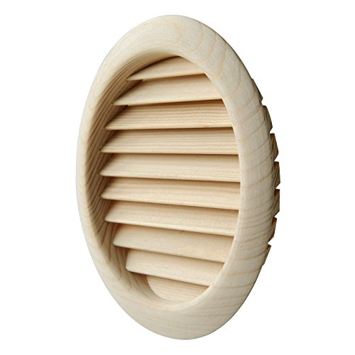 La Ventilazione LGRS125P Griglia Legno Tonda da Incasso... - Bon plan à 25.33€