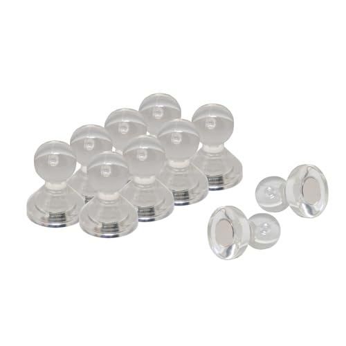 Small Transparent Acrylic Push Pin Magnet for Fridge... - Sports & Fitness Amazon Royaume-Uni à 3.28€
