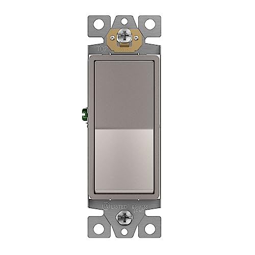 Enerlites 93150 3-Wege-Kippschalter, 15 A, einpolig, leise... - Deal du jour à 15.07€