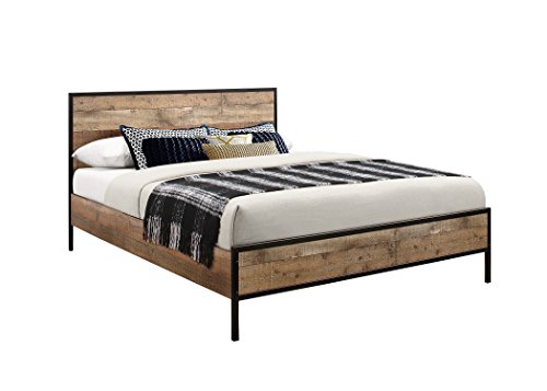 Birlea Urban Bed, Wood, Rustic, Kingsize - Home & Kitchen Amazon UK à 184.95€