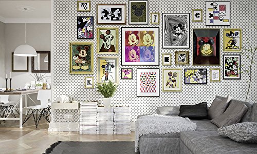 Komar 025-DVD4 Mickey Art Collection Wallpaper, Assorted... - Maison & Cuisine en promo à 48.41€