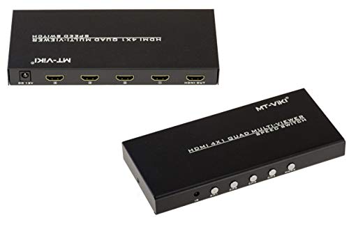 KALEA-INFORMATIQUE Interruttore MULTIVIEWER HDMI quadruplo... - Deal Amazon à 59.90€