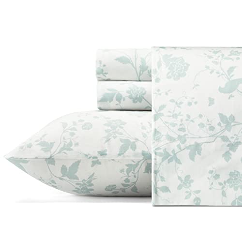 Laura Ashley Parure de lit en Satin de Coton Doux... - Maison & Cuisine Amazon France à 72.73€