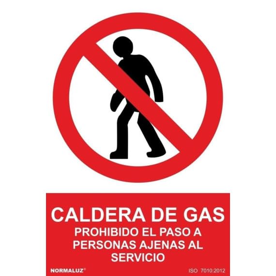 Normaluz RD40618 - Señal Adhesiva Caldera De Gas Prohibido... - High-Tech & Électronique Amazon Espagne à 2.87€