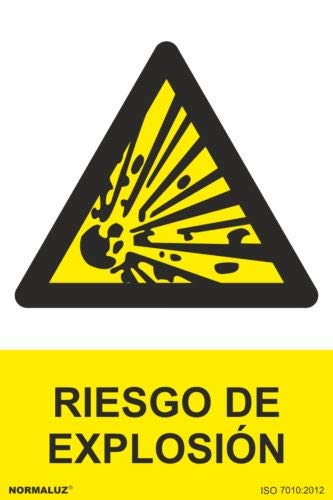 Normaluz - Señal Riesgo De Explosión PVC 0,7 mm 21x30 cm... - High-Tech & Électronique en promo à 1.48€