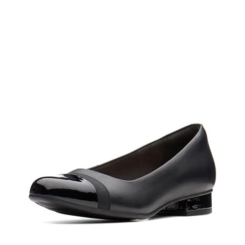 Clarks Juliet Monte, Bomba Mujer, Black Leather Synthetic... - Amazon Espagne à 48.95€