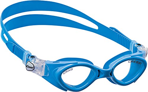 Cressi Crab Swim Goggles - Blue, Uni - Sports & Fitness en promo à 11.09€