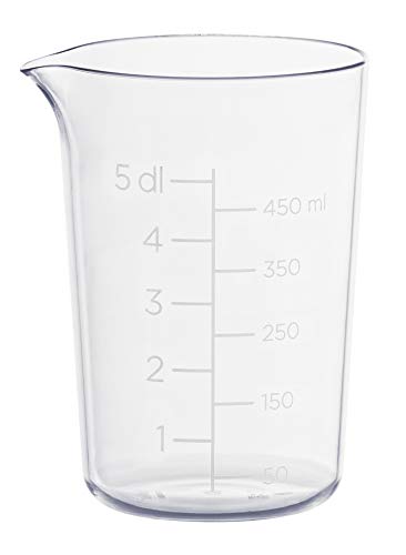 GastroMax Messbecher 0,5 L - mit ml-Skala - Langlebiger... - Maison & Cuisine Amazon Allemagne à 3.99€