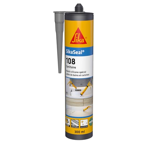 SIKA - Mastic Cuisine & Salle de Bain Anti-Moisissures... - Maison & Cuisine Amazon France à 10.79€