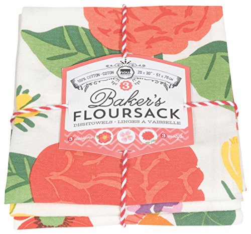 Now Designs Floursack Küchentücher, schnell trocknend... - Maison & Cuisine Amazon Allemagne à 11.59€