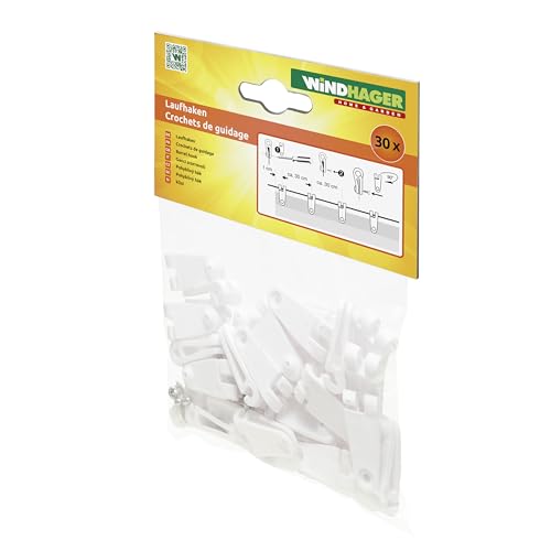 Windhager Sonnensegel Befestigung Set, Laufhaken, 30 Stück... - DIY & Tools Amazon Germany à 9.77€