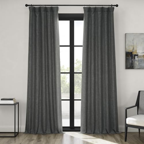 HPD Half Price Drapes Rideaux occultants texturés en Faux... en promo à 24,28€ (-55%) sur Amazon FR
