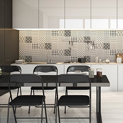 9 Stickers adhésifs carrelages | Sticker Autocollant... - Auto & Moto Amazon France à 12.90€