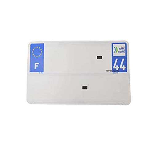 WACOX BANDE PLAQUE IMMATRICULATION NR SPM BLANCHE... - Fournitures Bureau Amazon France à 12.48€