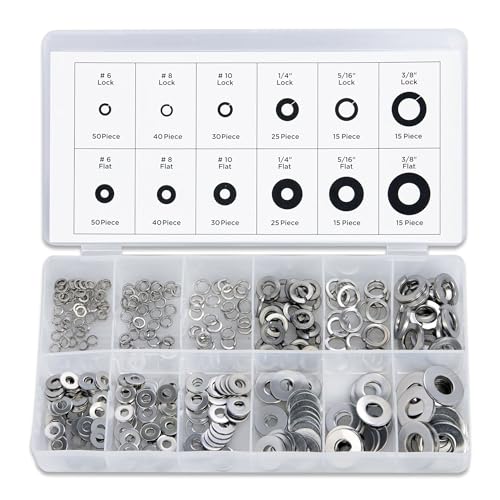 Neiko 50400A Split Lock and Flat Washer Assortment... - Maison & Cuisine en promo à 6.77€