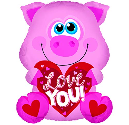 I Love You foil balloon Piglet - Sports & Fitness Amazon Royaume-Uni à 1.74€