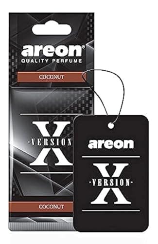 Areon X VERSION Design Hanging Car Air Freshener, Coconut... - Auto & Moto en promo à 0.51€