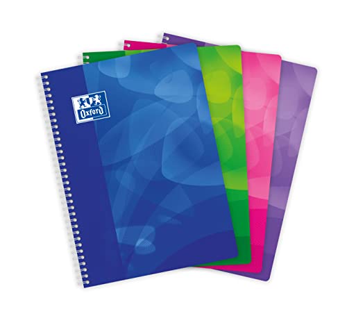 Oxford Lagoon Notizbuch, A4, kleine Karos, 5 mm, 100... - Fournitures Bureau en promo à 7.38€
