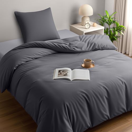 Utopia Bedding Bettwäsche 135x200 Set - Mikrofaser... - Maison & Cuisine Amazon Allemagne à 9.02€