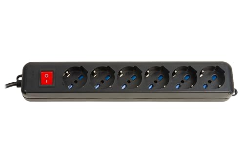 Link LKMP06N Black socket-outlet - Maison & Cuisine Amazon Royaume-Uni à 13.69€