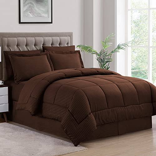 Sweet Home Collection 2 Pillowcases & 2 Shams & Bed Skirt... - Maison & Cuisine Amazon Royaume-Uni à 19.59€