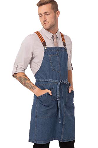 Chef Works Berkeley Arbeitsschürze für Arbeit, Mittelblau... - Mode & Vêtements Amazon Allemagne à 10.06€