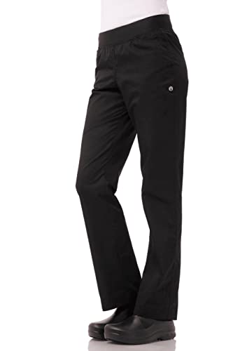 Chef Works - Pantaloni Leggeri Aderenti, da Donna - Nero - S - Maison & Cuisine Amazon Italie à 57.64€