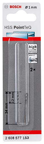 Bosch Accessories 2608577153 HSS PointTeQ (1 x 12 x 34 mm)... - Bricolage & Outils Amazon Italie à 1.40€