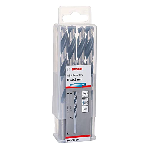 Bosch Professional 5x forets hélicoïdaux HSS PointTeQ (pour... - Bricolage & Outils en promo à 25.93€