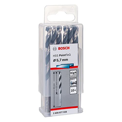 Bosch Accessories 10x forets hélicoïdaux HSS PointTeQ (pour... en promo à 10,13€ (-35%) sur Amazon FR