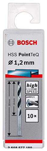 Bosch Professional 10x forets hélicoïdaux HSS PointTeQ... en promo à 7,36€ (-35%) sur Amazon FR