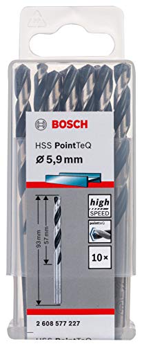 Bosch Professional 10 Stück HSS Spiralbohrer PointTeQ (für... - Bricolage & Outils en promo à 9.49€
