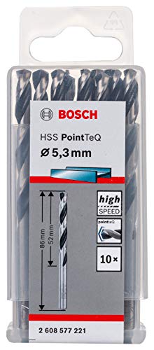 Bosch Accessories 10x forets hélicoïdaux HSS PointTeQ (pour... - Bricolage & Outils en promo à 9.61€