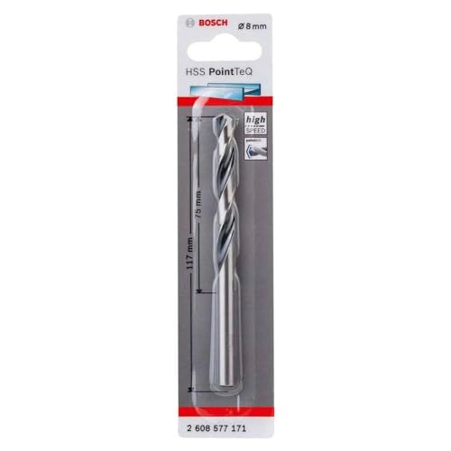 Bosch Professional Hombre Broca helicoidal HSS PointTeQ... - Bricolage & Outils Amazon Espagne à 3.52€